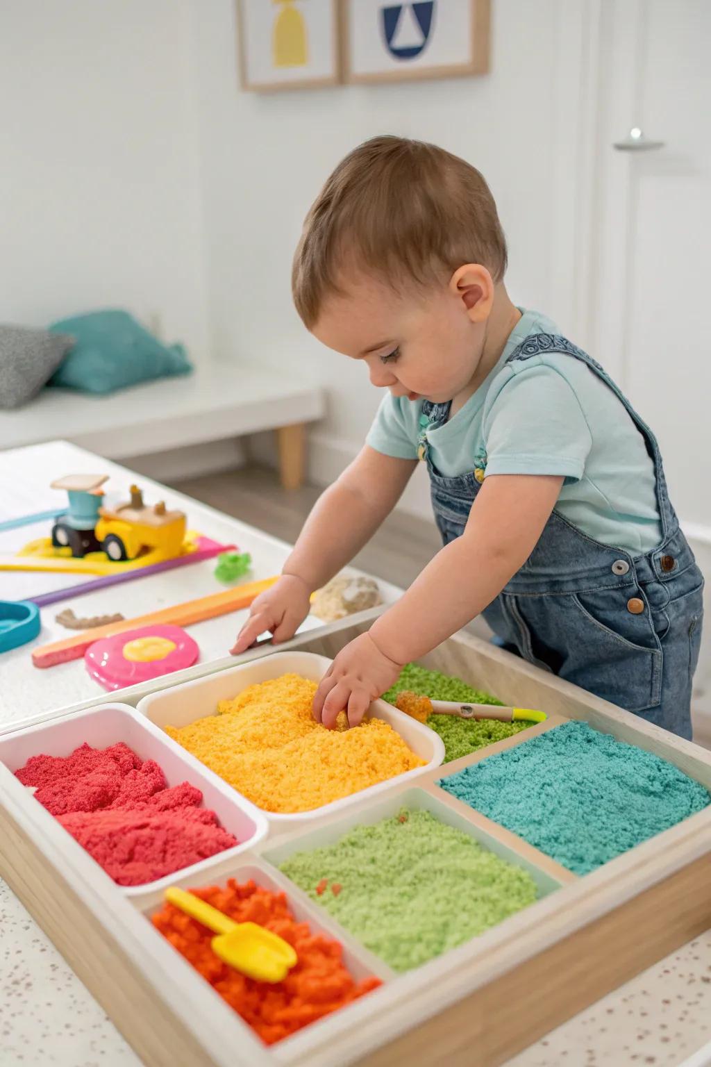 Engaging the senses with a playful exploration kit.