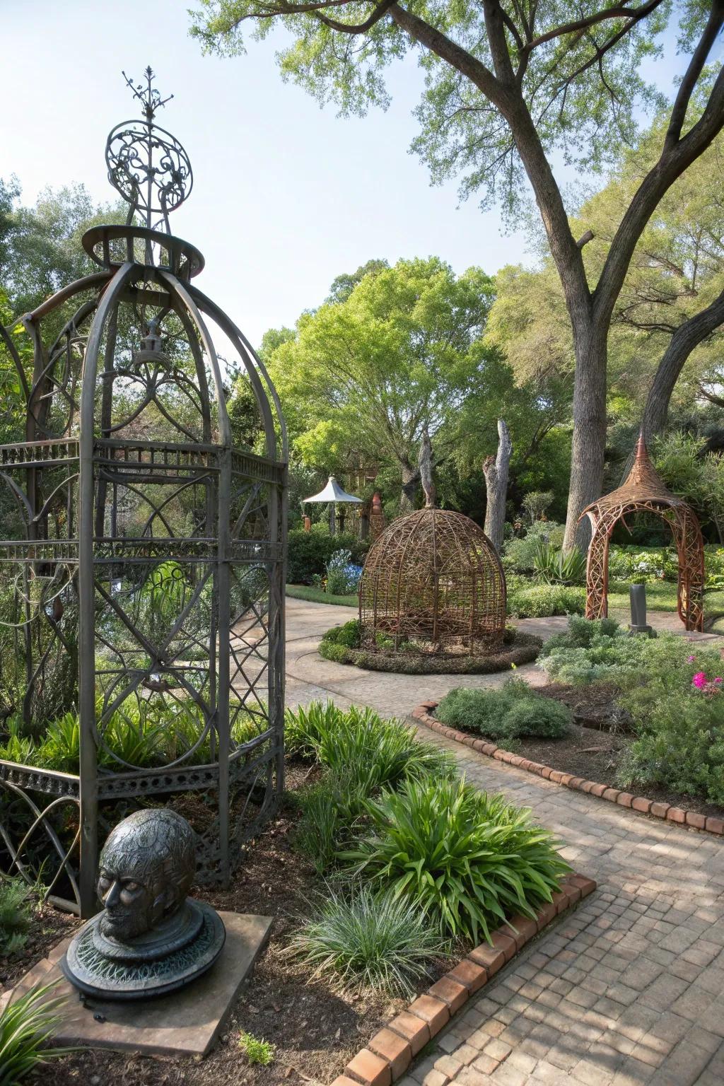 Artistic compositions transform your tree’s setting into a gallery.