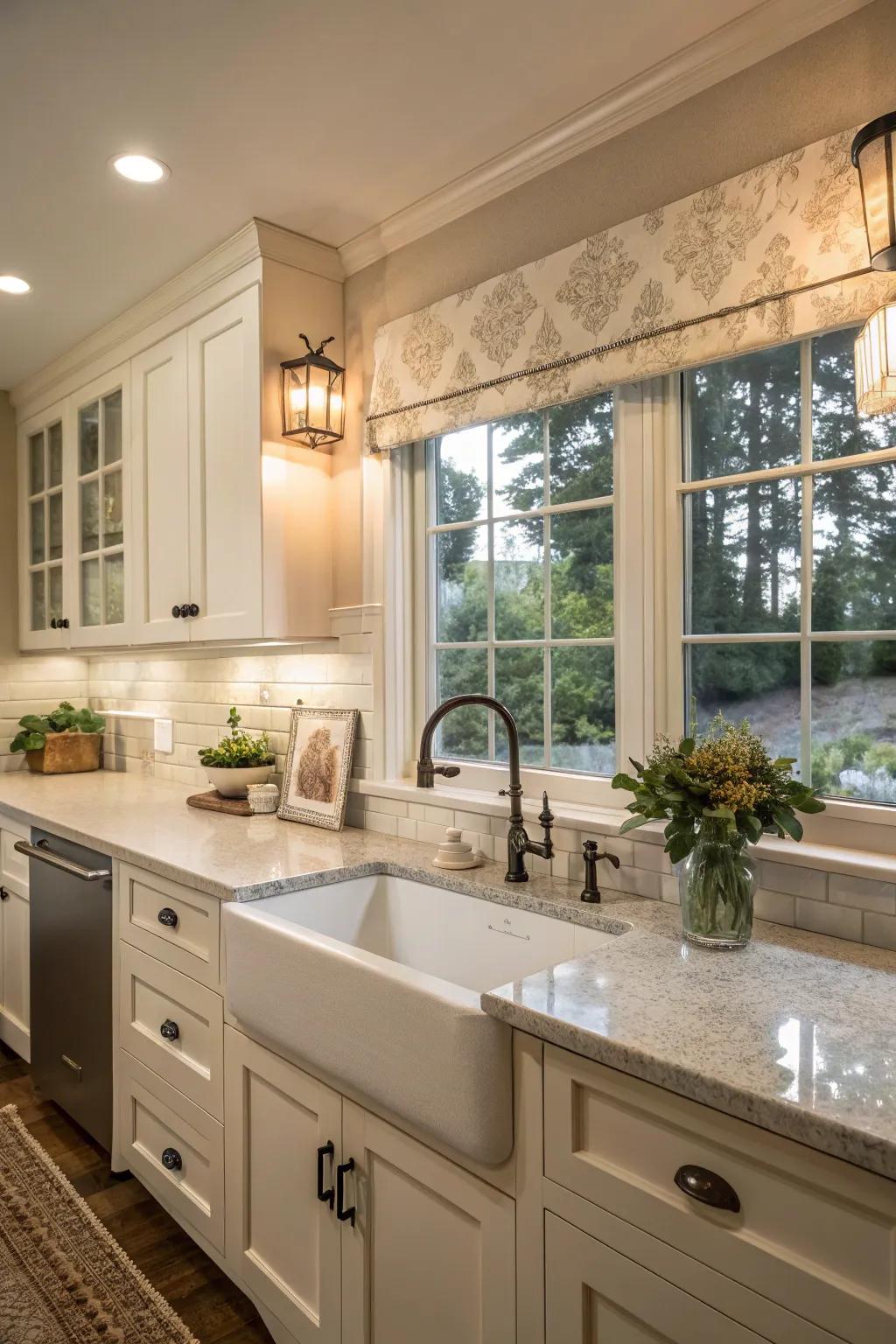 A noise-insulated undermount sink, safeguarding a serene cooking setting.
