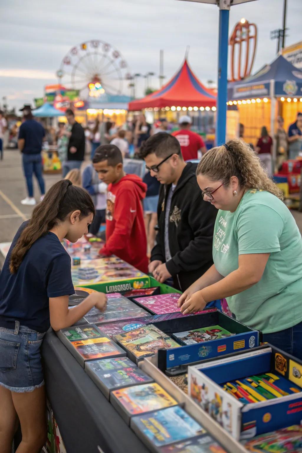 Participatory games build excitement and foster involvement at your booth.