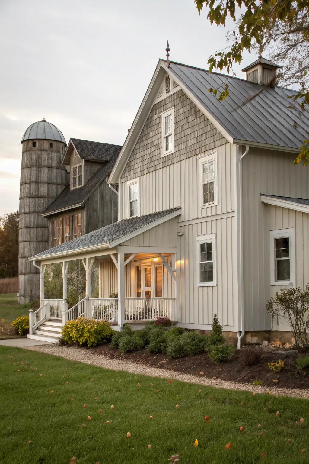 Plank and strip cladding adds rustic charm to any dwelling.
