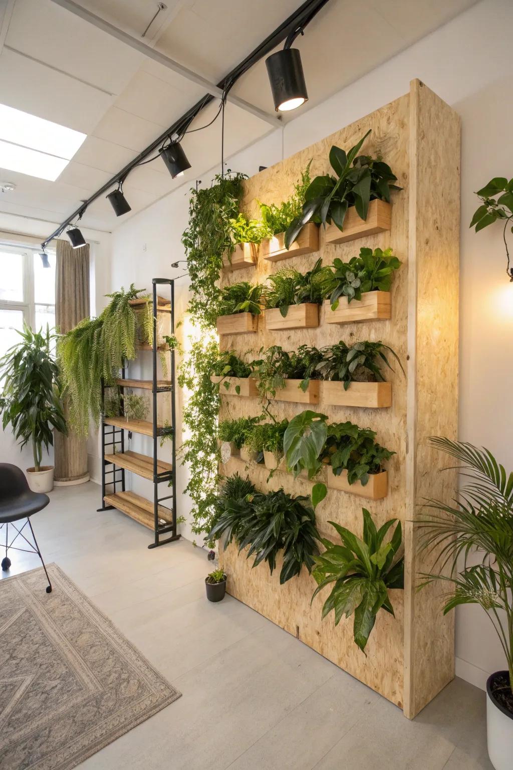 A bespoke floral wall constitutes a creative and individual undertaking.