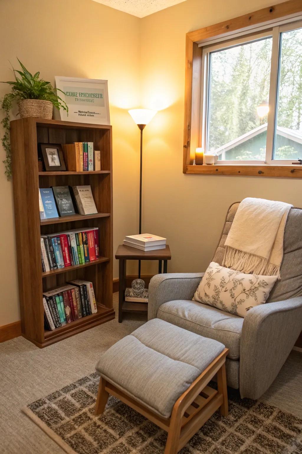 Read and recharge: A curated collection of knowledge, crafting a sanctuary of serenity.
