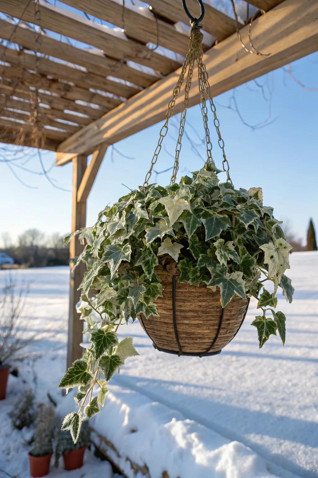 Colorful ivy infuses charm with its rare traits.