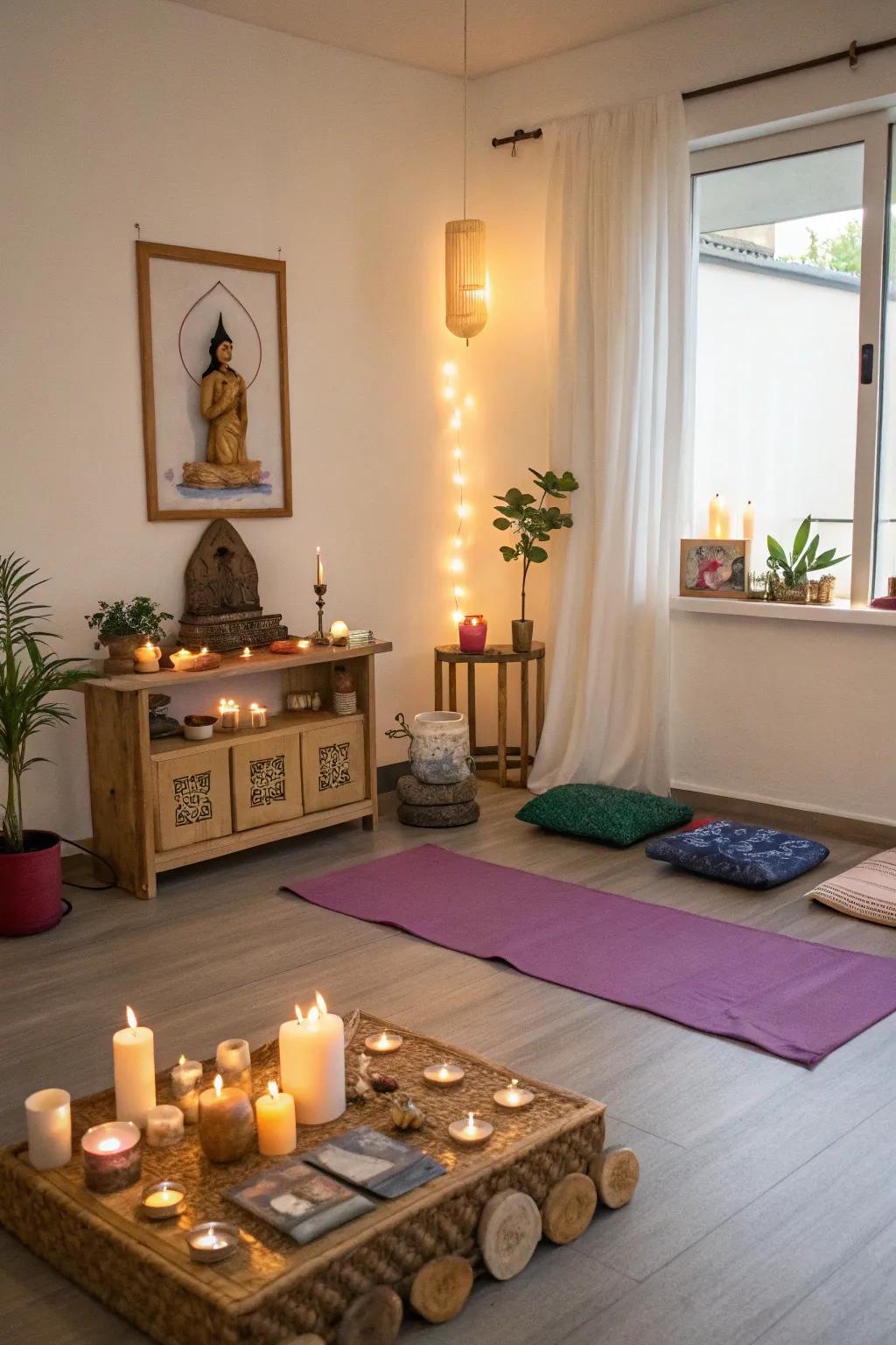 A focus nook can act as an inspirational touchstone.