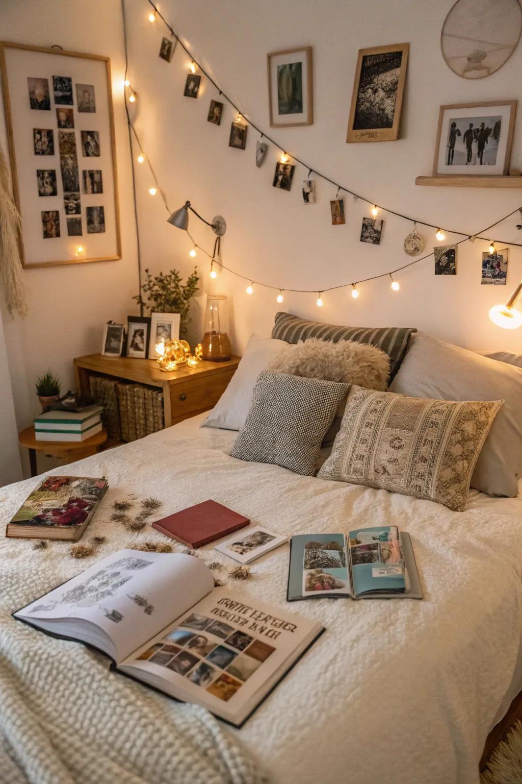 The infusion of personal accents makes the space truly unique.