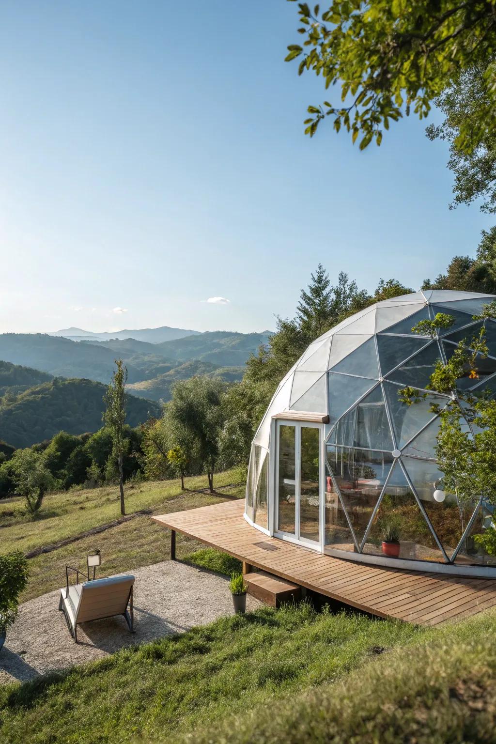 Explore geometric beauty in a lattice habitat.