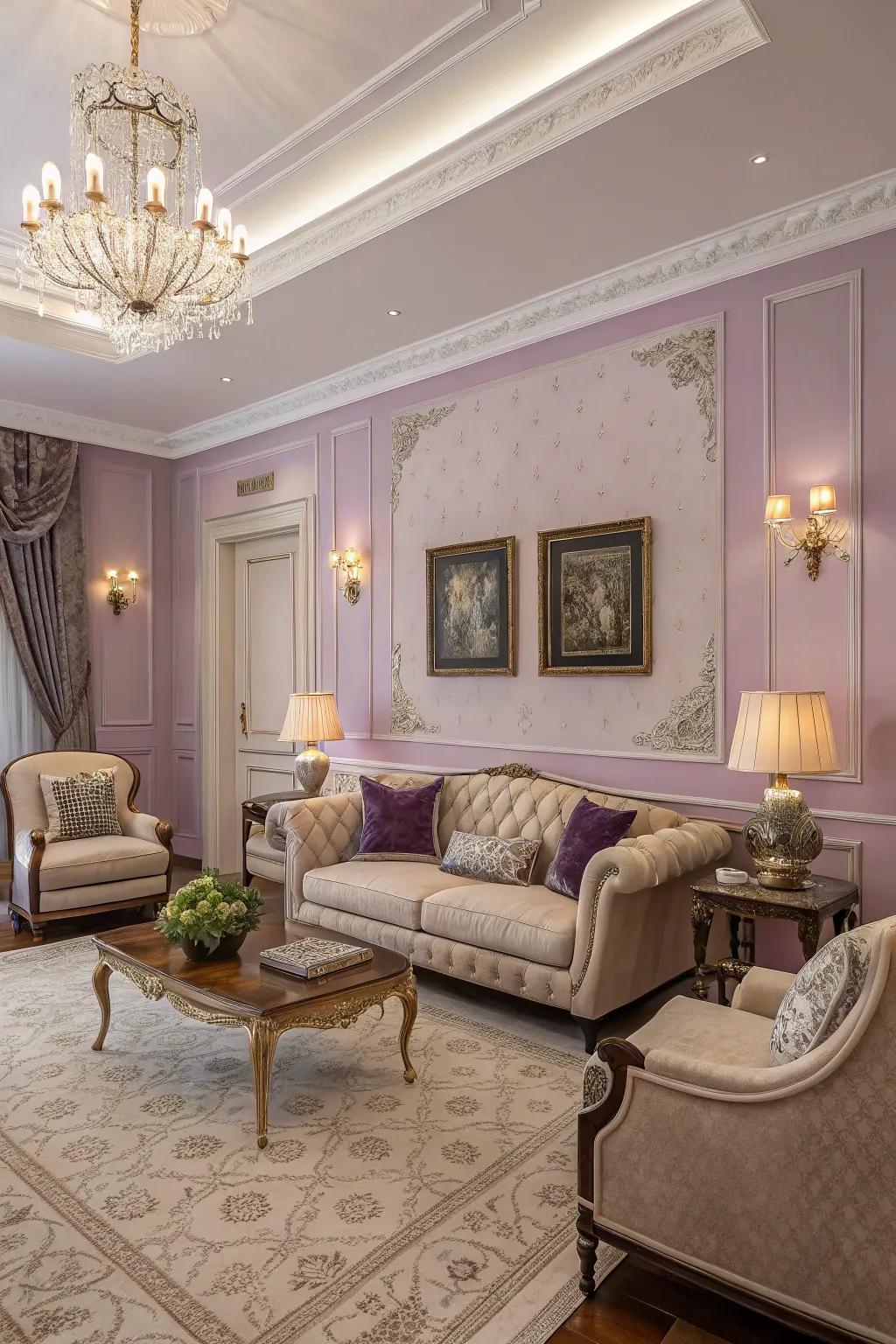 Lavender elicits calm and elegance