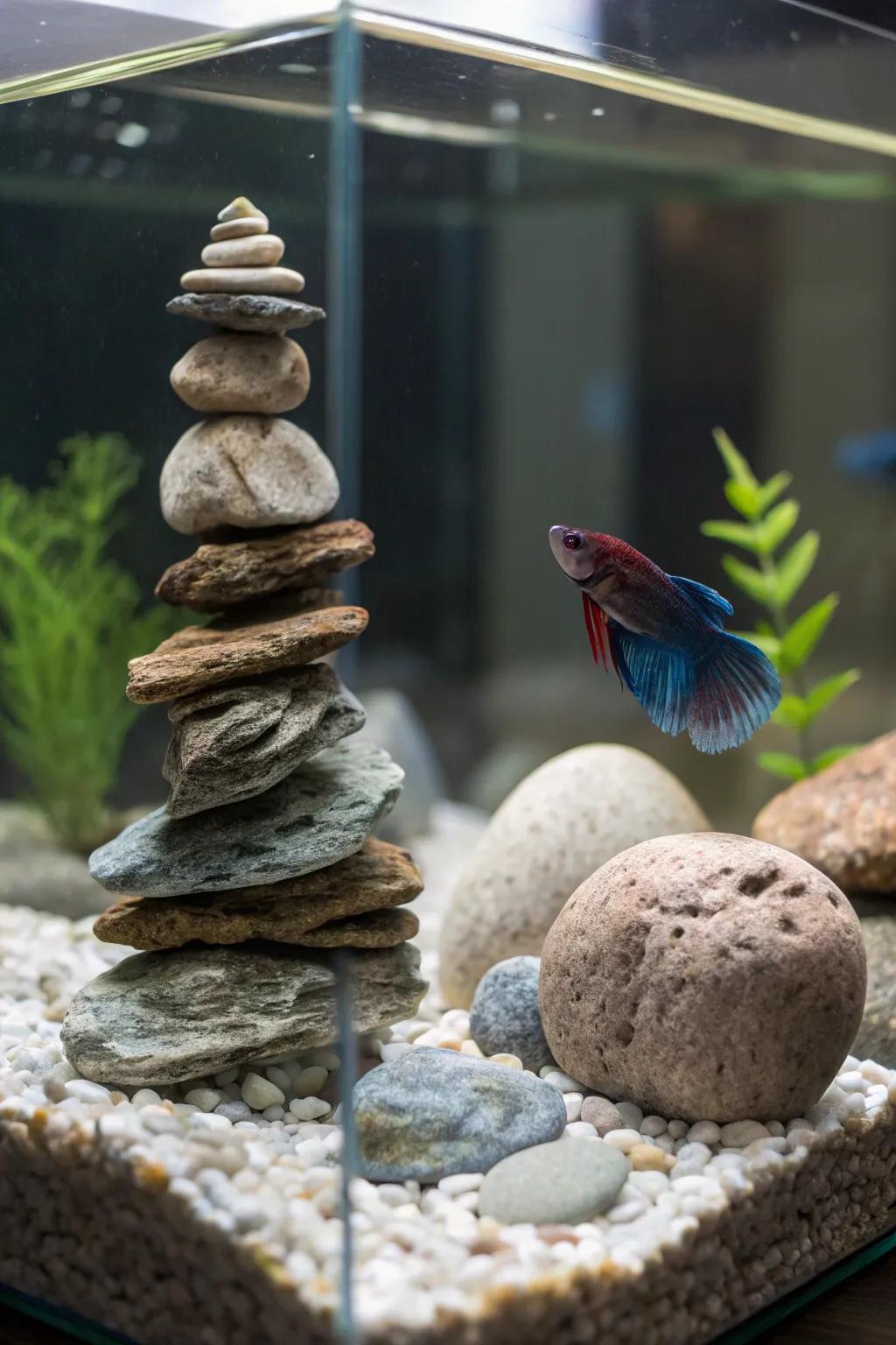 Rock sculptures generate a sensational visual impact.