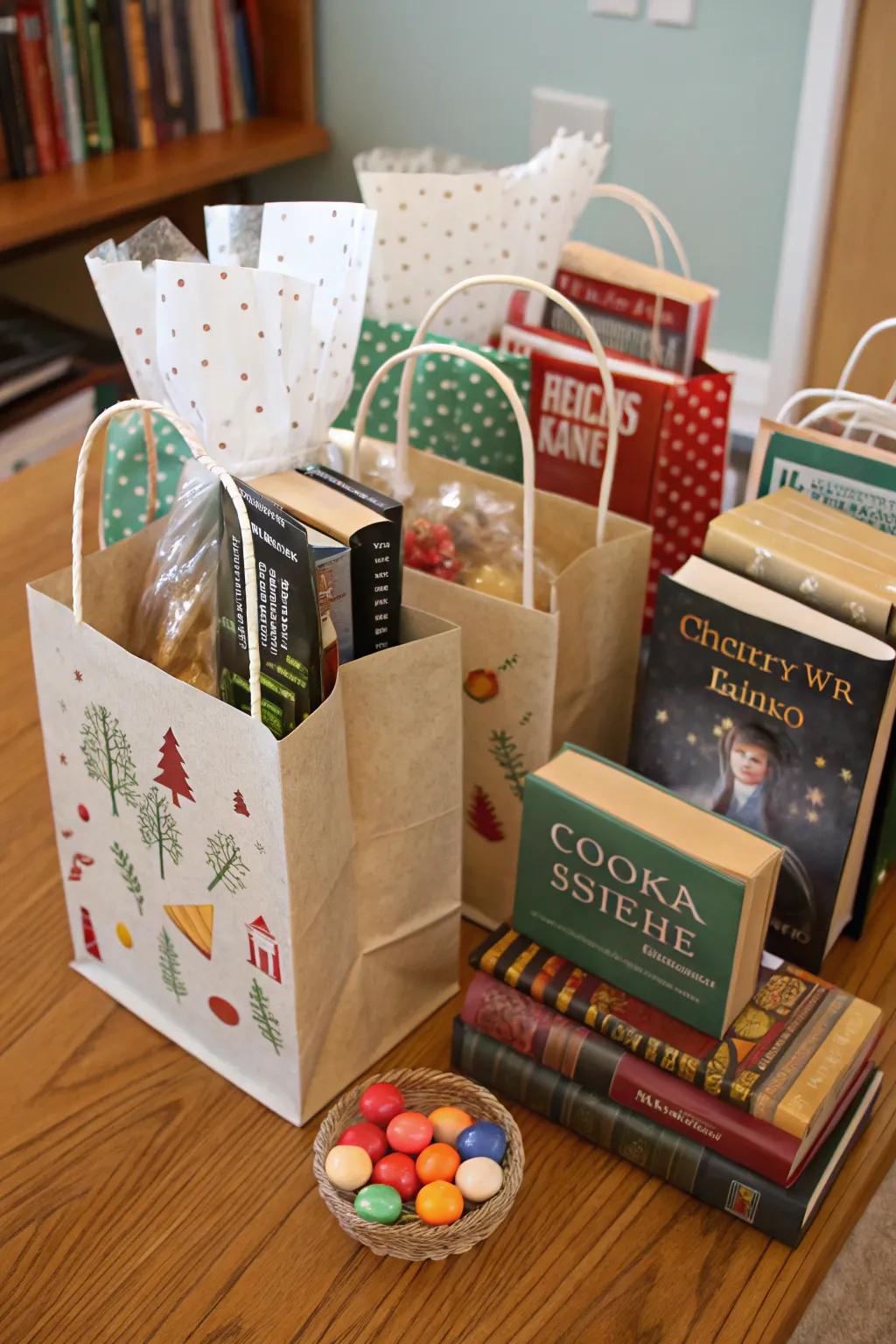 Delight your visitors using thoughtful literary take-home presents.