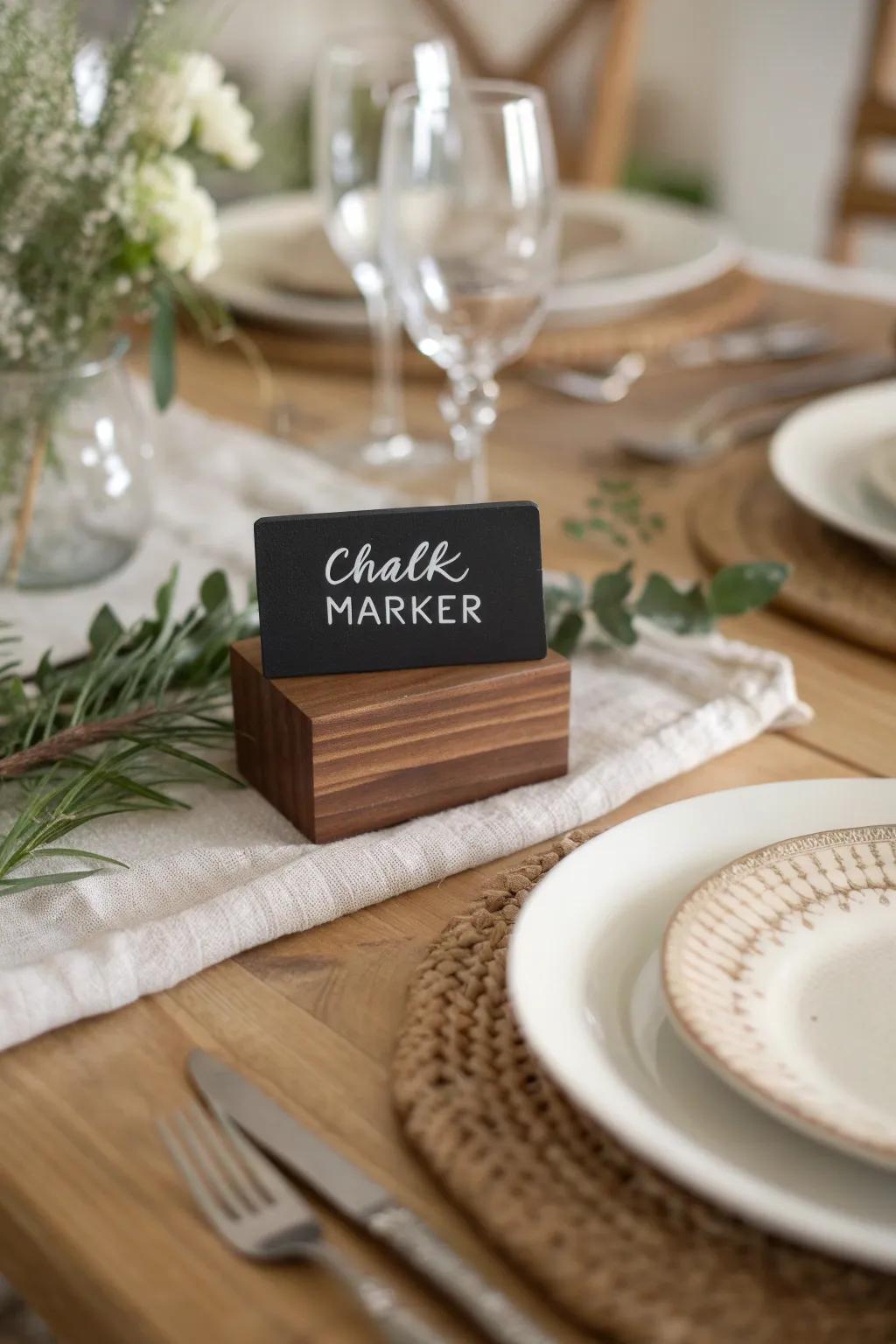 With these personalized, handmade place settings that combine Scandinavian simplicity with a hint of Boho elegance, you can enhance your dinner events.