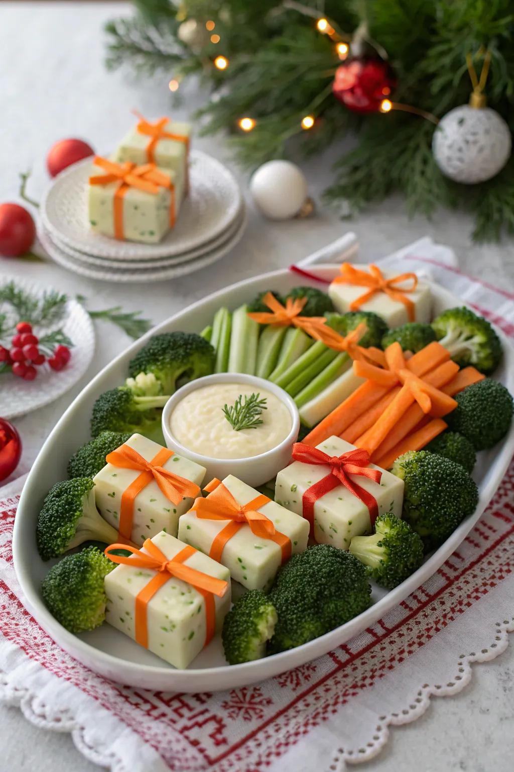 Inventive veggie gift containers that are a delightful surprise.