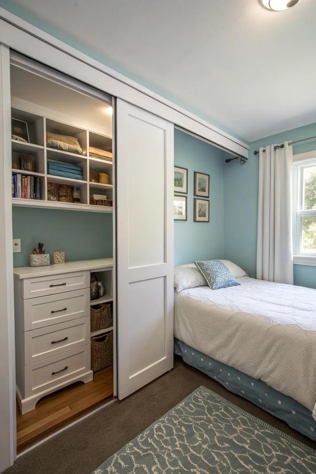 Pocket doors: maximizing space with their sleek design.