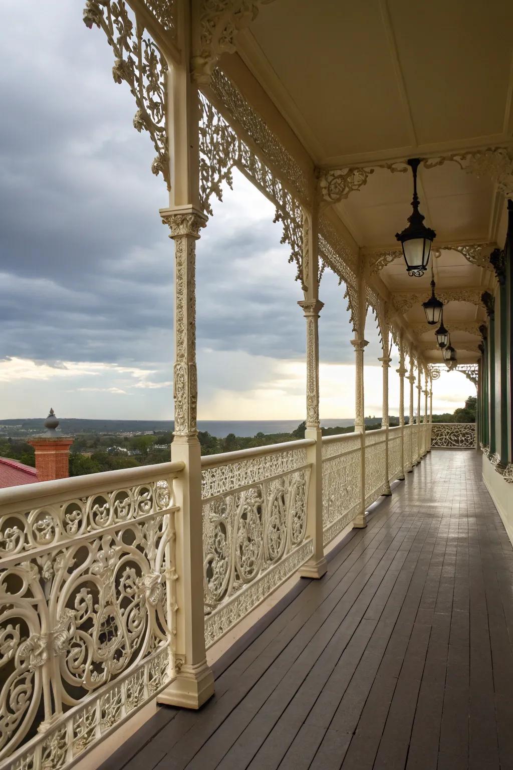 Exude romantic charm with Era railings.