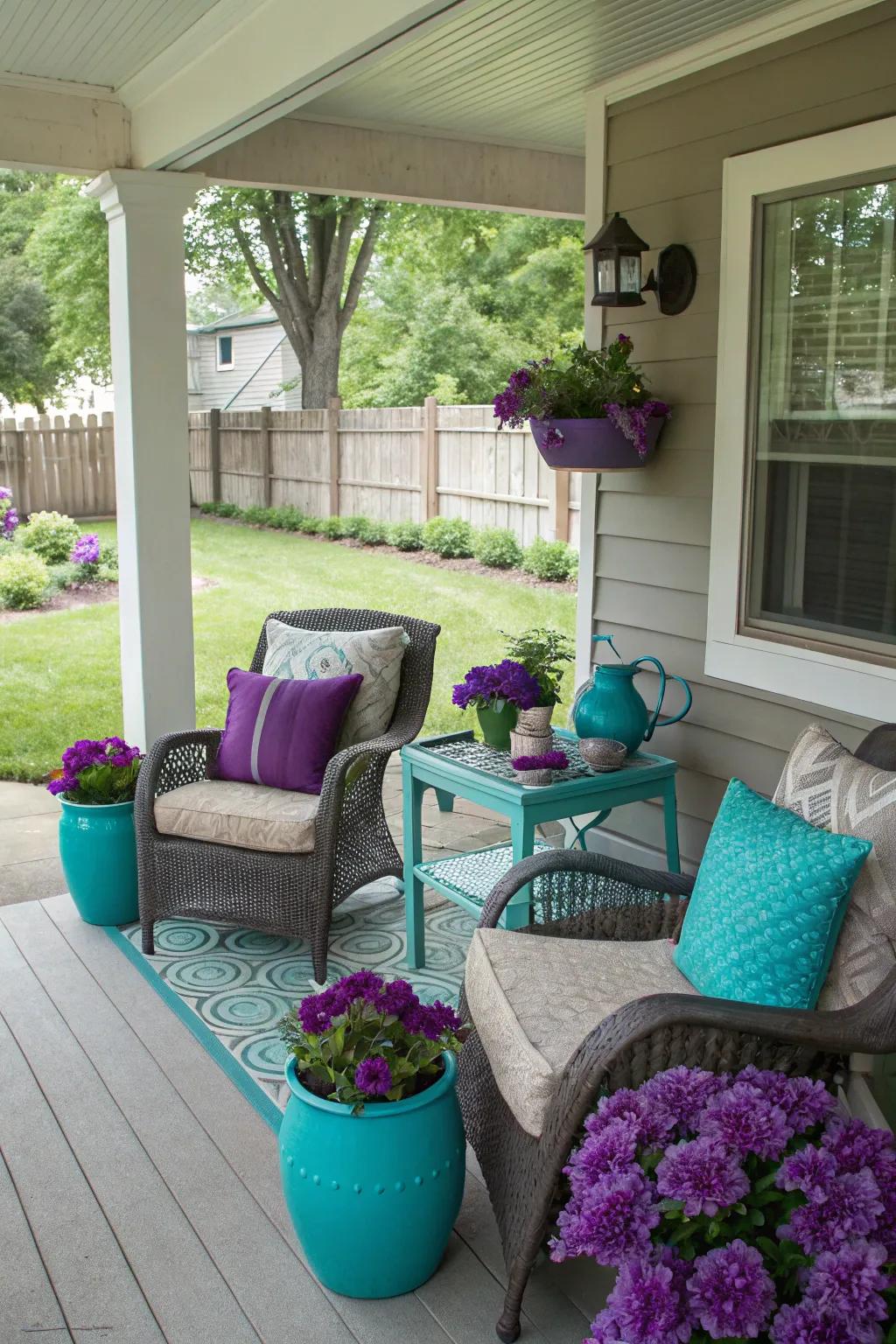 Unanticipated coloration like cerulean contributes a singular and individualized trace.