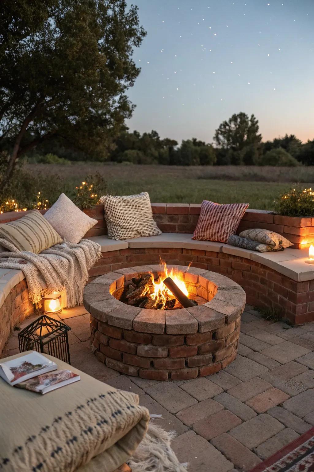 Brick and mortar capstones offer a classic, sturdy finish.