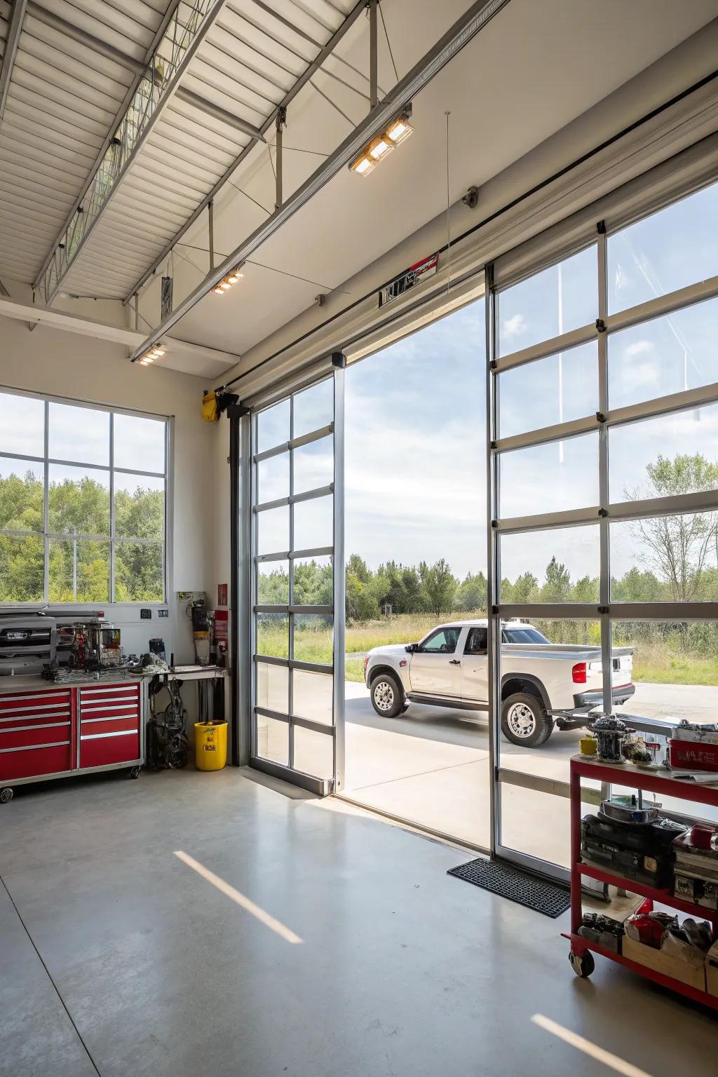 Natural illumination enhances the atmosphere and efficiency of your workspace.