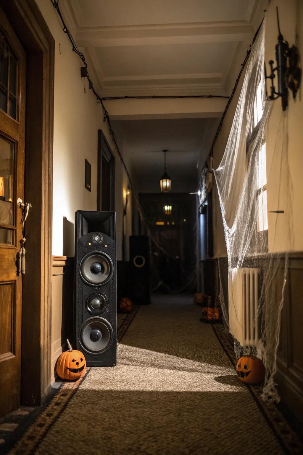 Determine the mood with mystical melodies and noises.