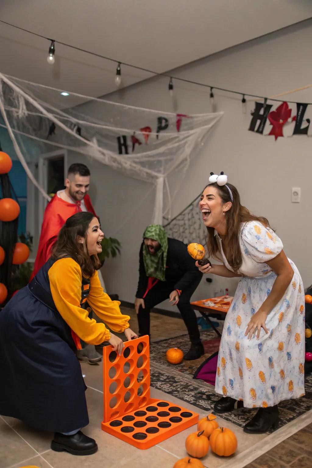 Get everyone in the spirit through ghastly gatherings.