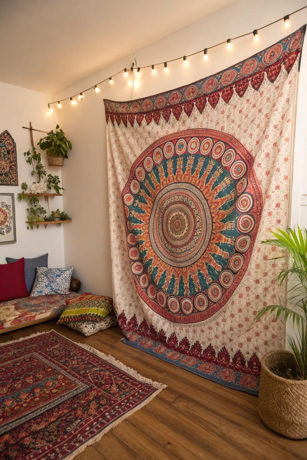 Fabric arts introduce texture and personality into any corner.