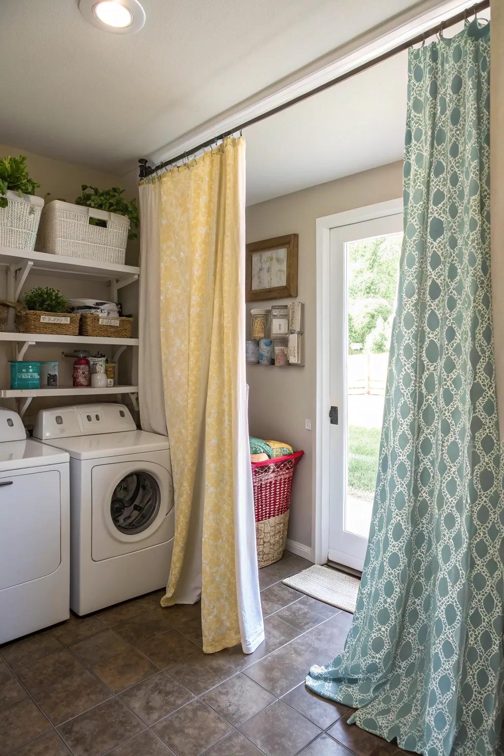 Bespoke curtains add a distinctive, special flair.