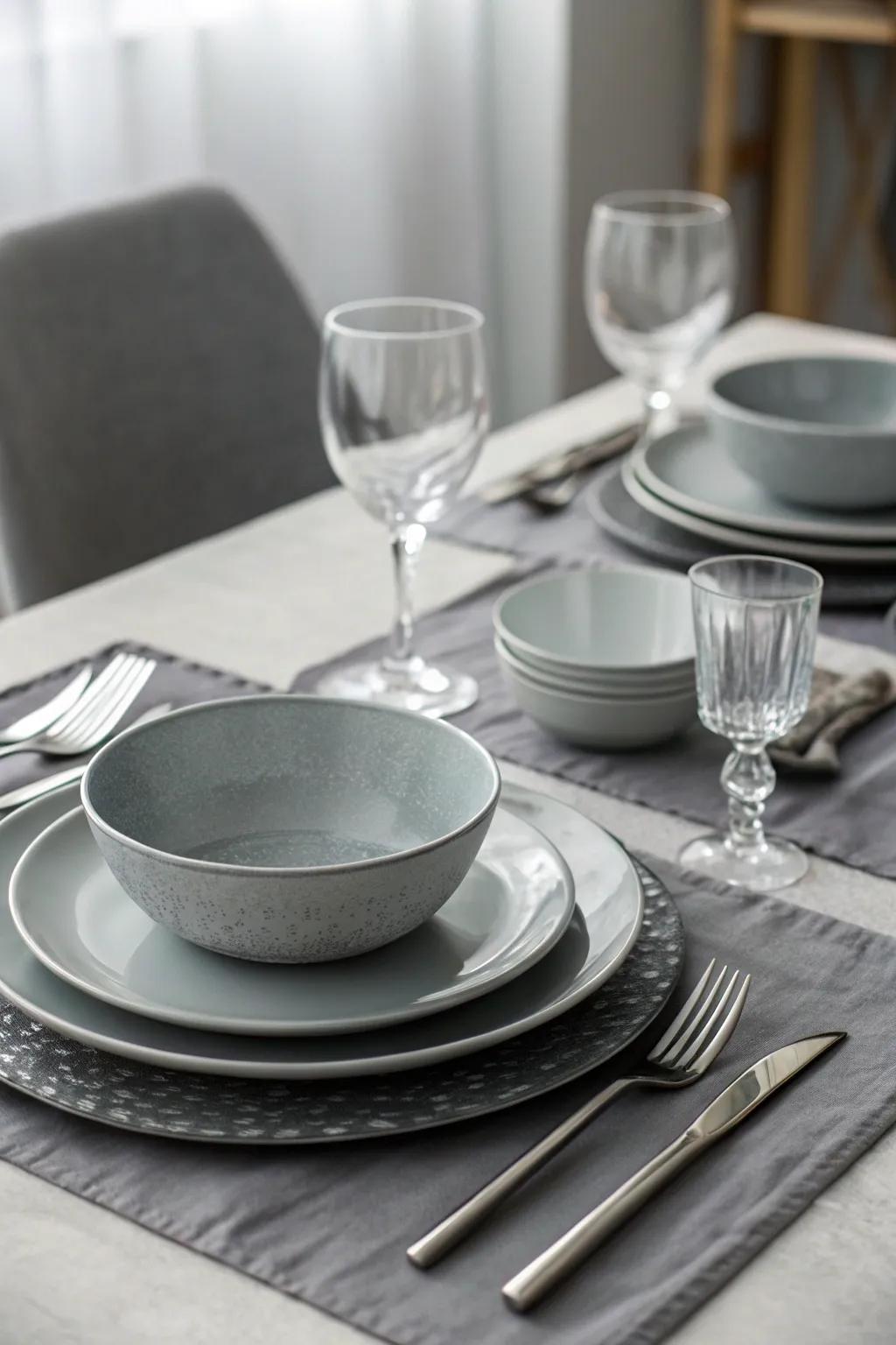 Monochromatic motifs provide a streamlined and unified style.