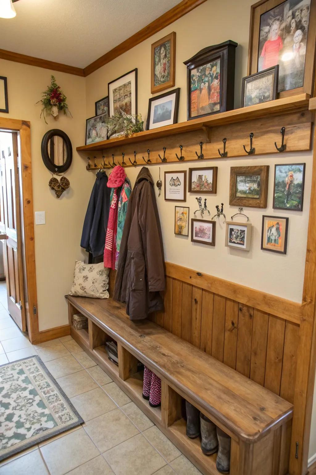 Personal details that render your entryway special.