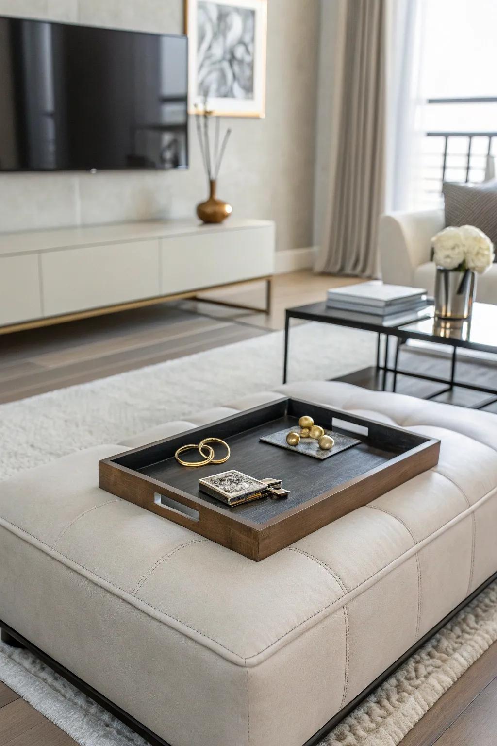 Embrace simplicity for a sophisticated accent.