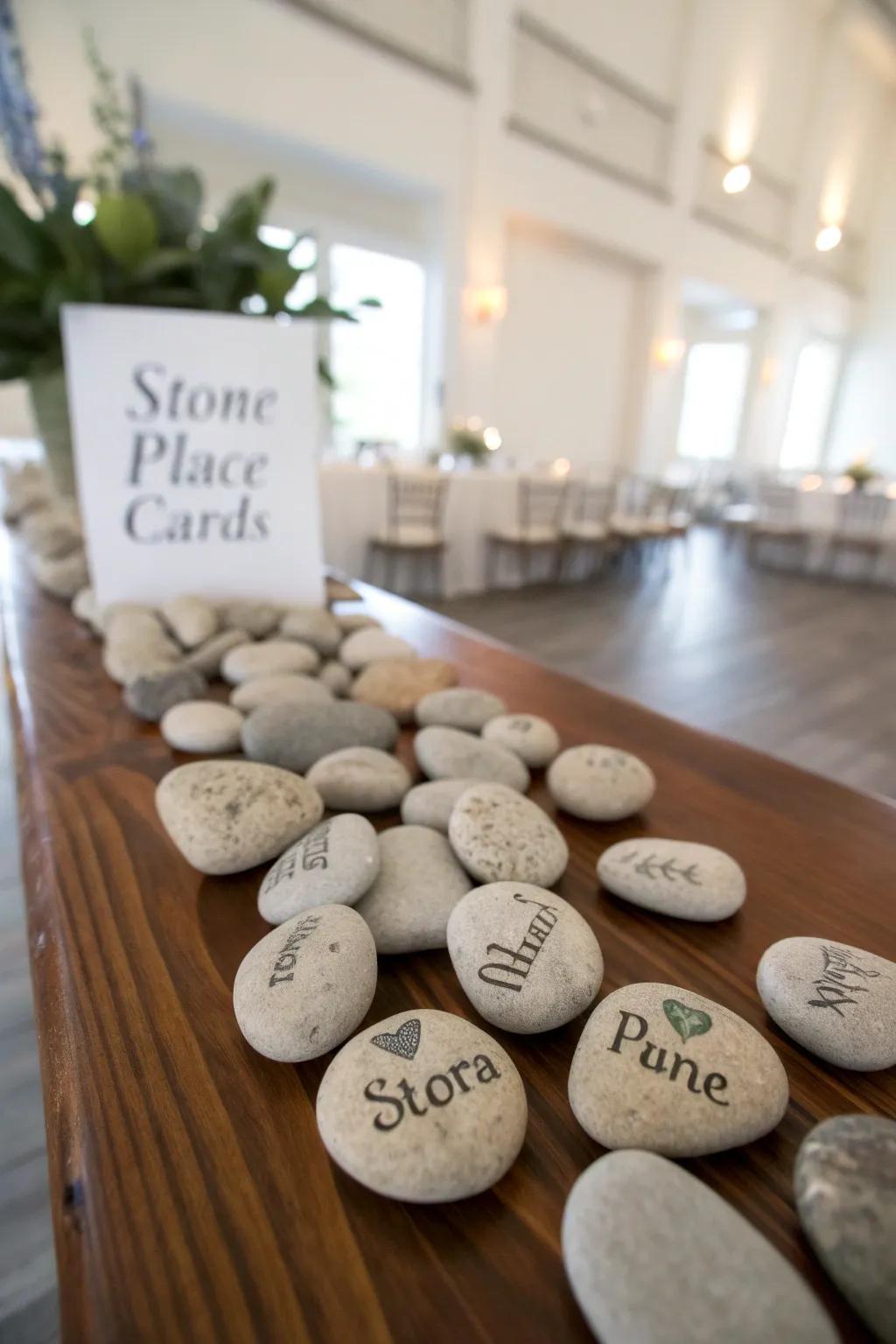 Bespoke labels lend a personal nuance to your table.