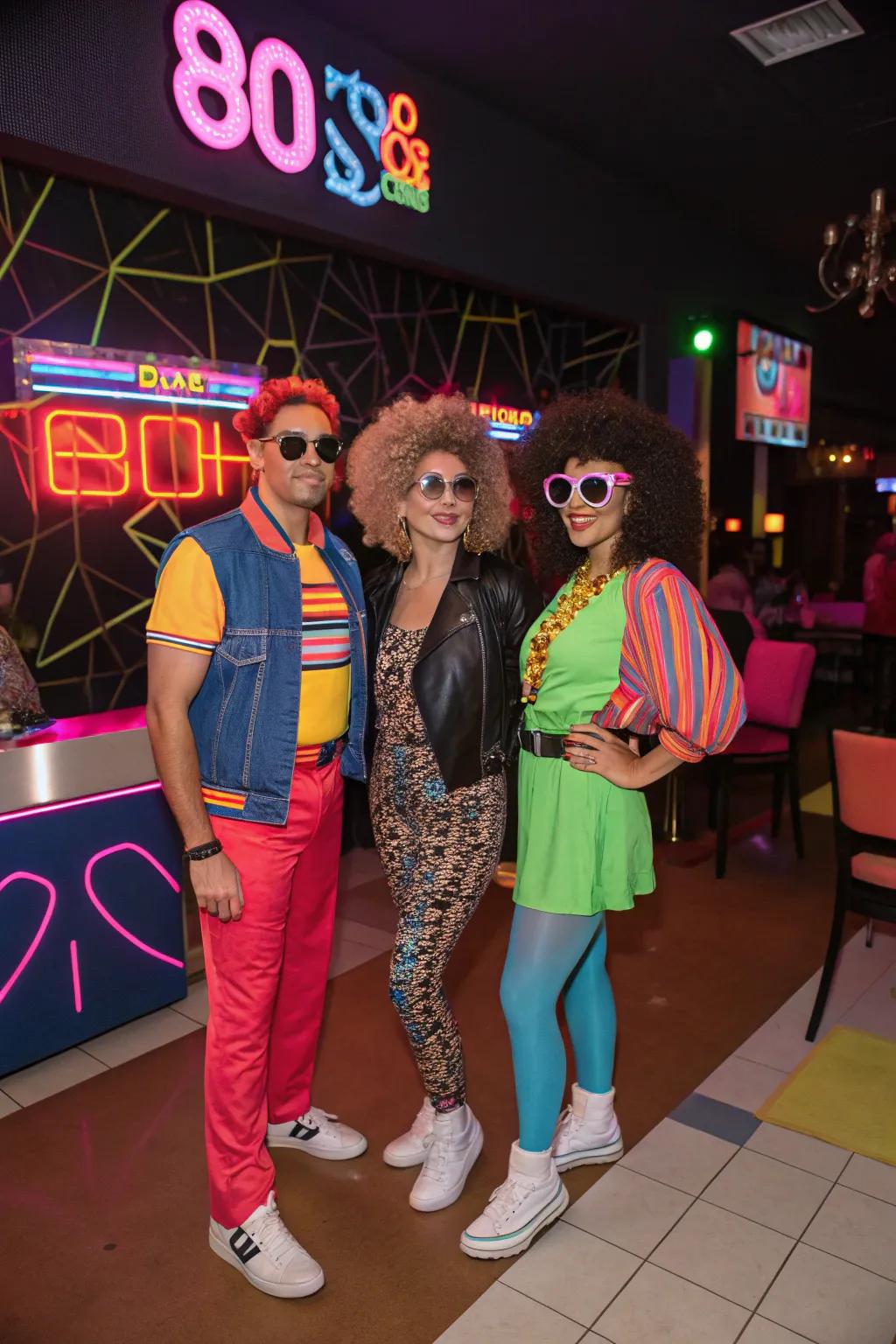 Travel back in time with an 80s throwback party.