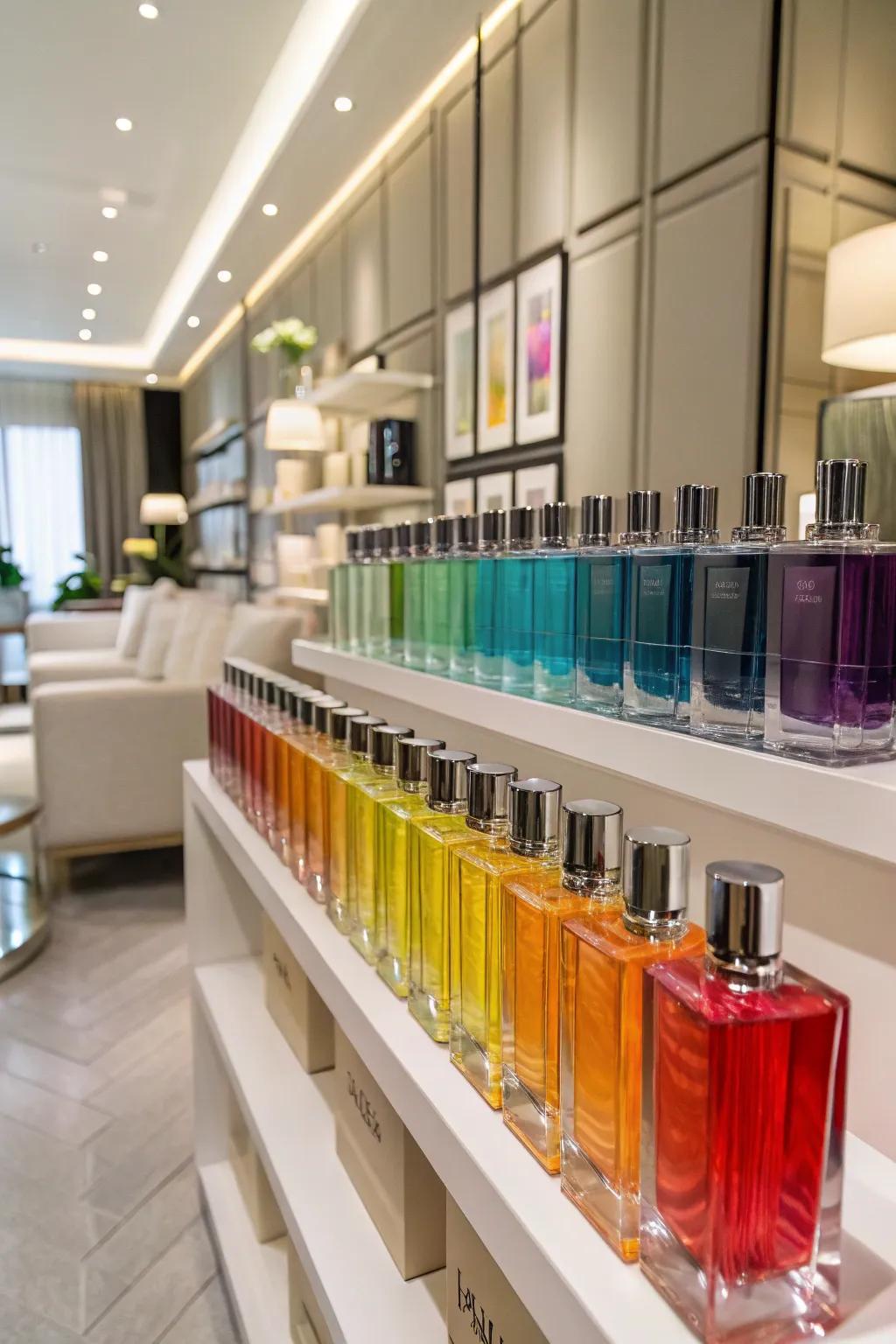 Palette alignment transforms your assortment into a vibrant masterpiece.