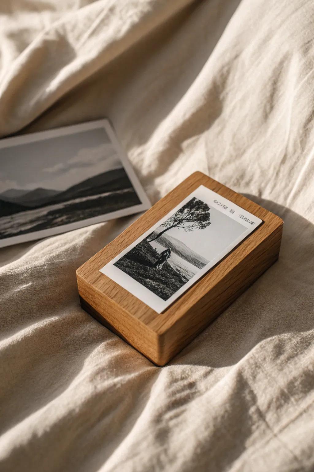 Turn cherished memories into timeless art using image transfer on wood.