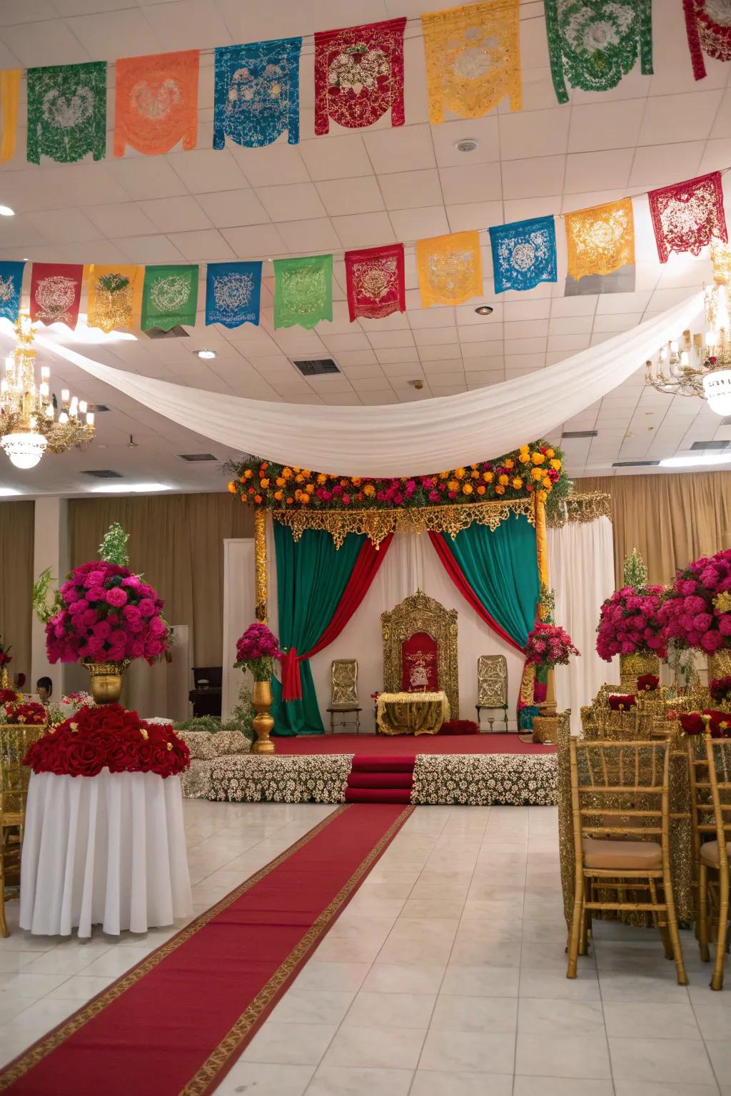 Cultural embellishments add depth and personal significance.