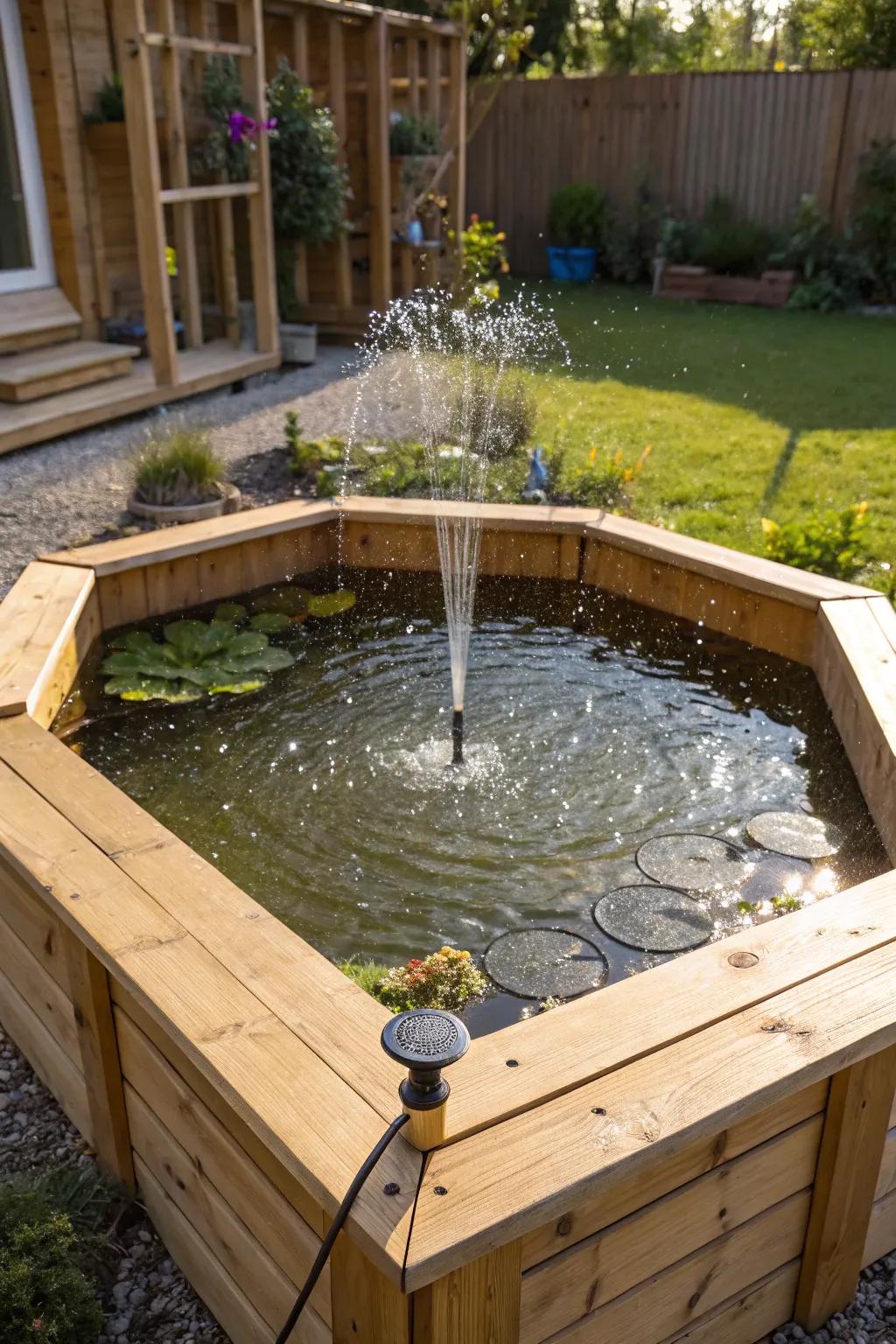 Eco-friendly and elegant, powered features add charm.