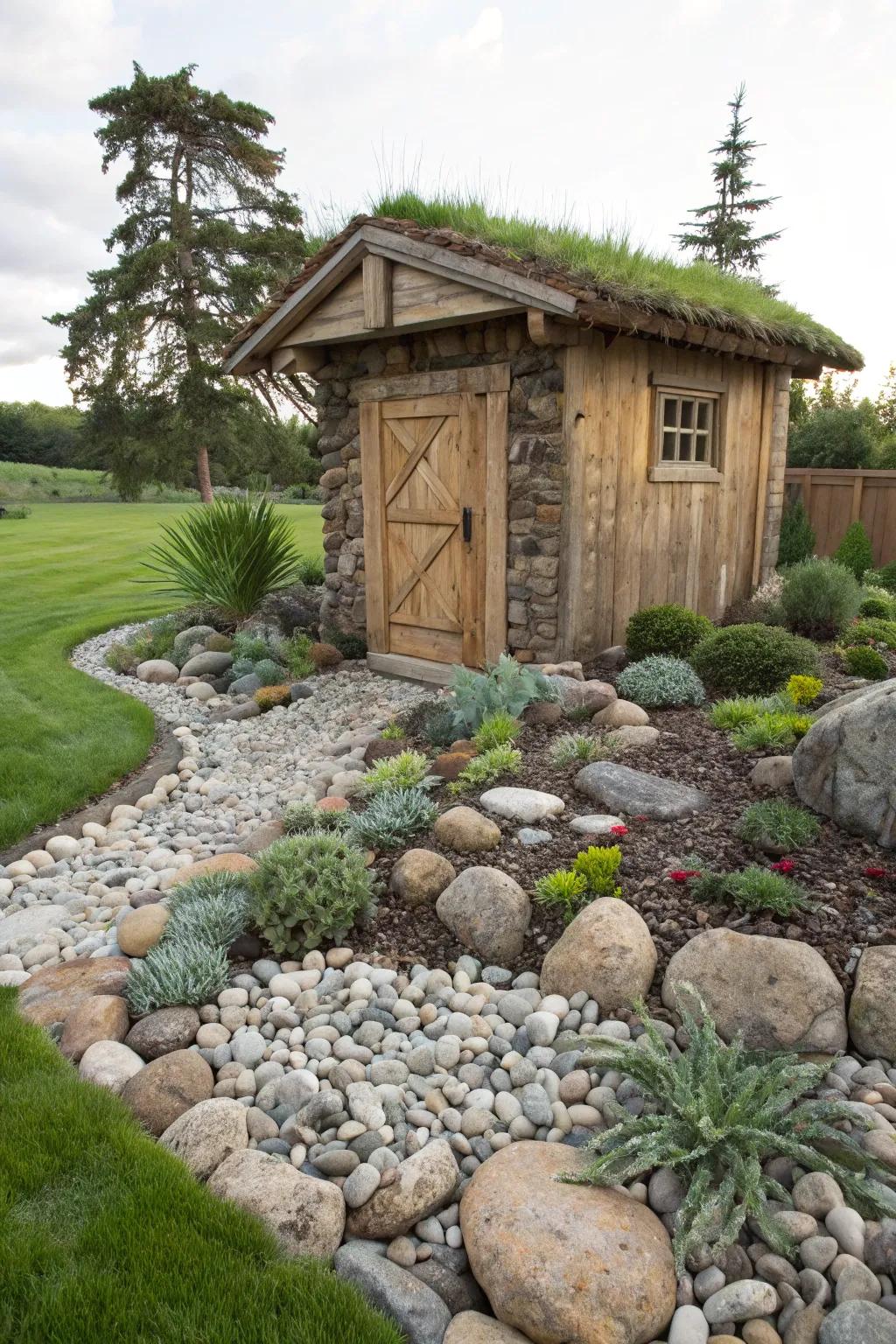 Stone gardens deliver a contemporary, low-maintenance landscape solution.