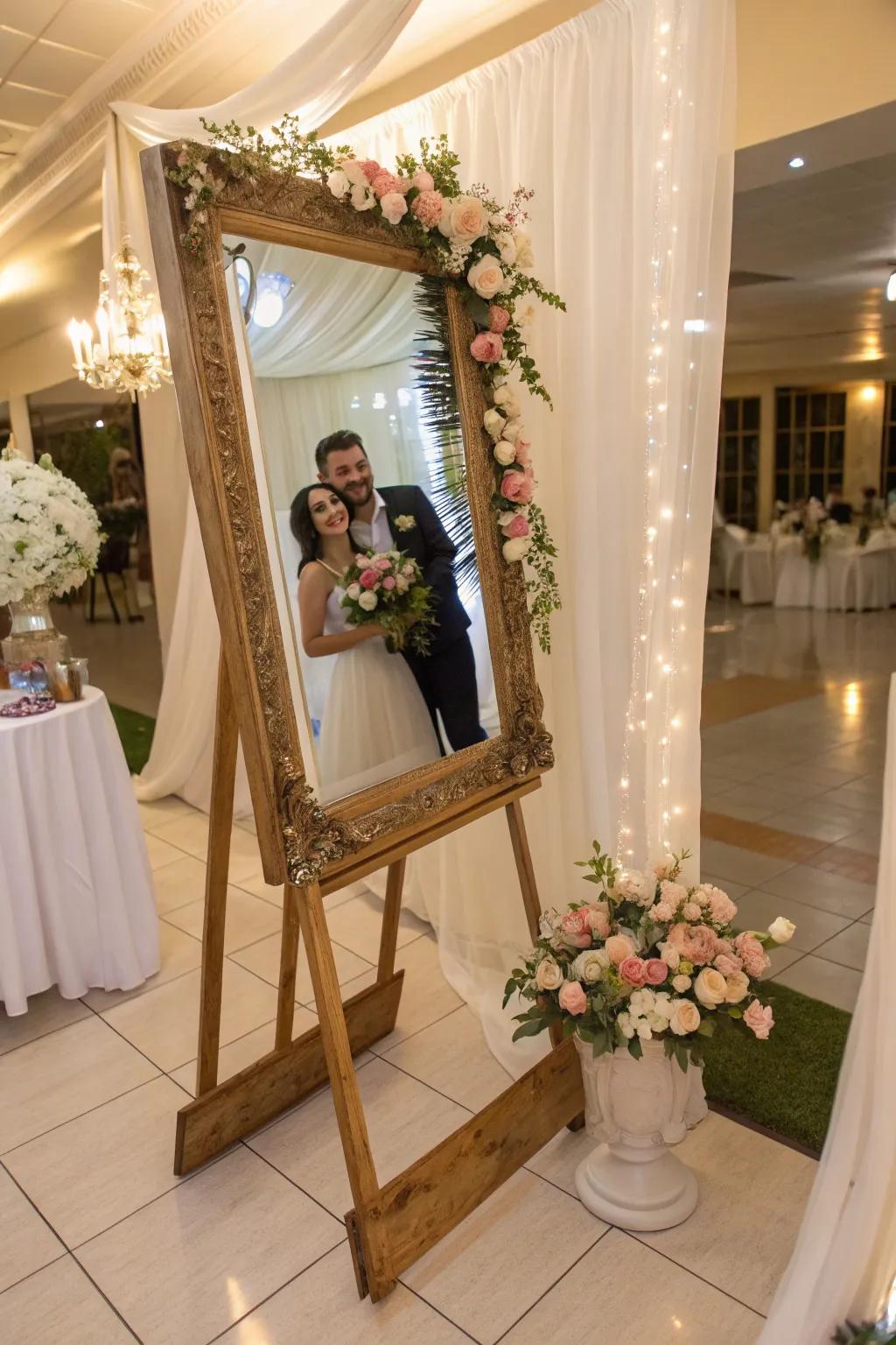 Capture moments using photo-worthy mirrors.