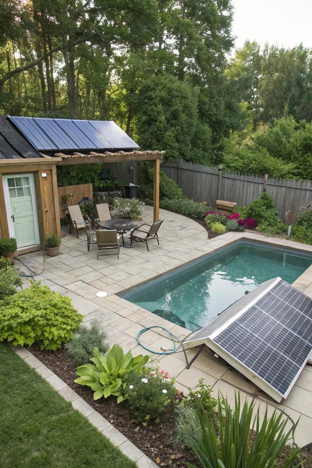 Eco-conscious features like photovoltaic panels and covers enhance sustainability.