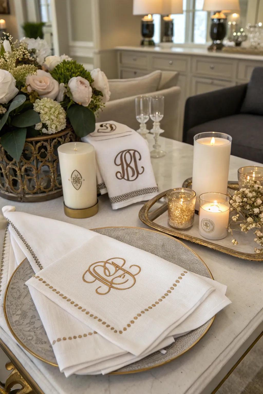 Lettering adds a personal and custom touch to Southern decor.