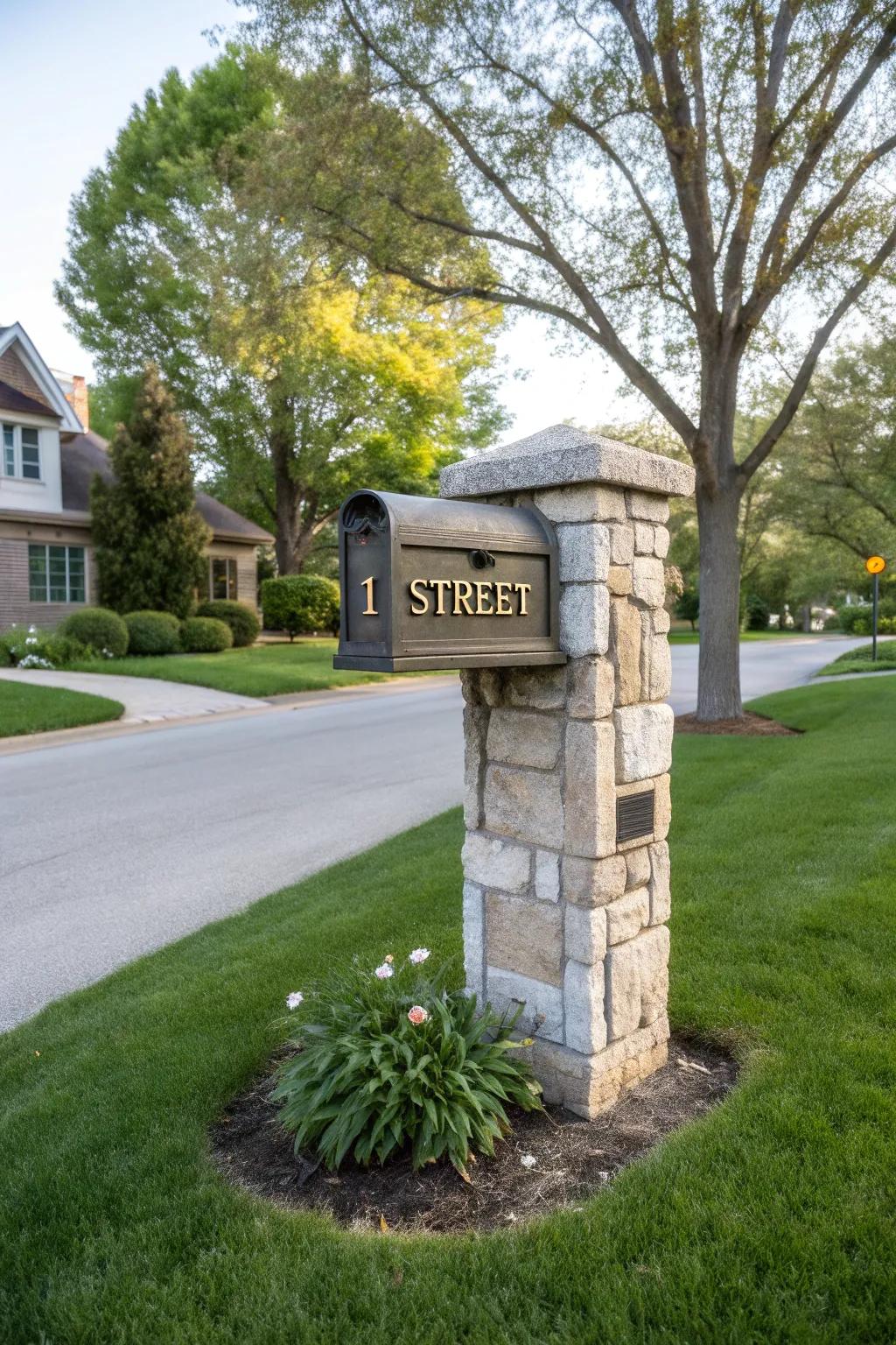 Engraved number boards add clarity and charm.