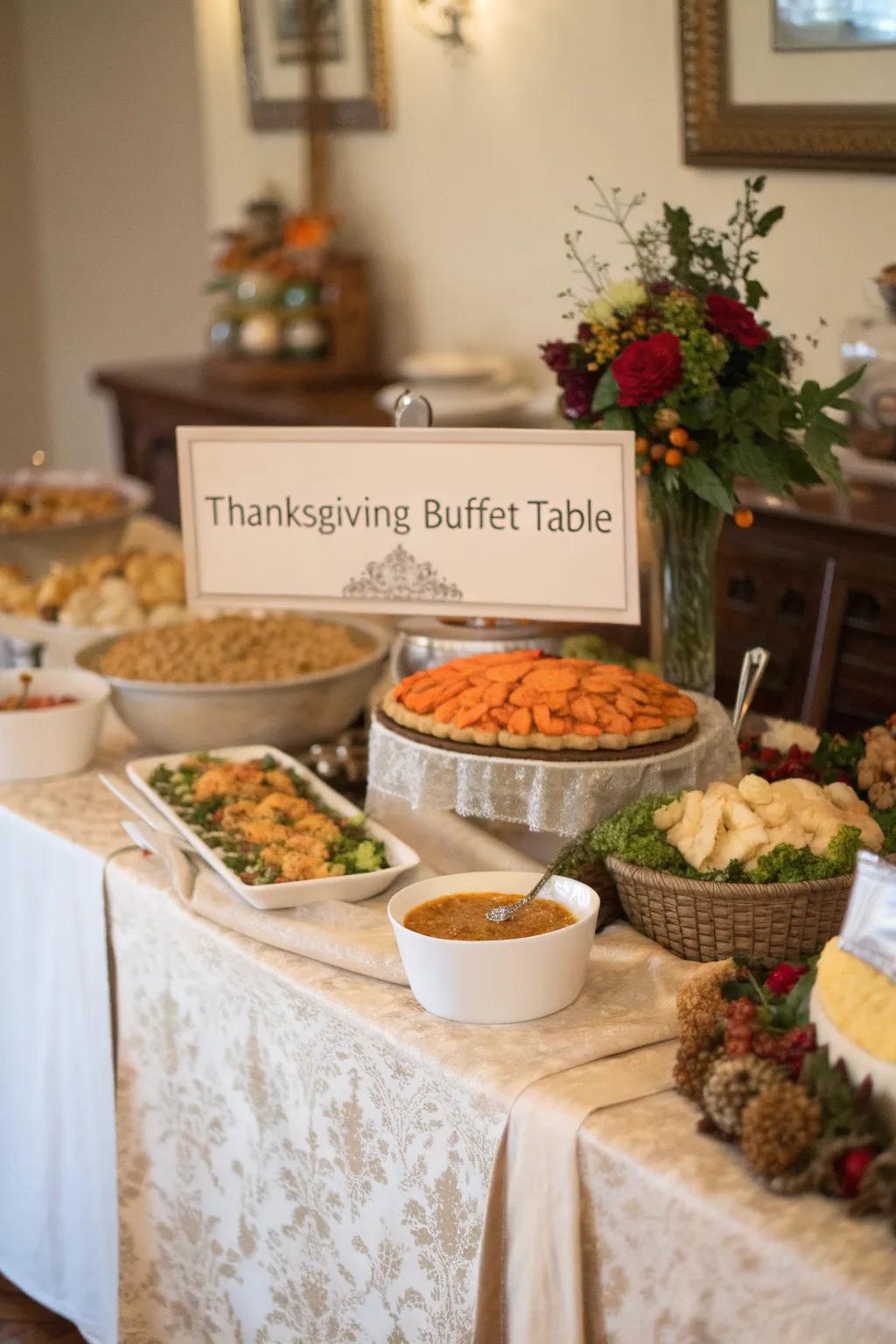 Visitors feel special because of personalized place cards.