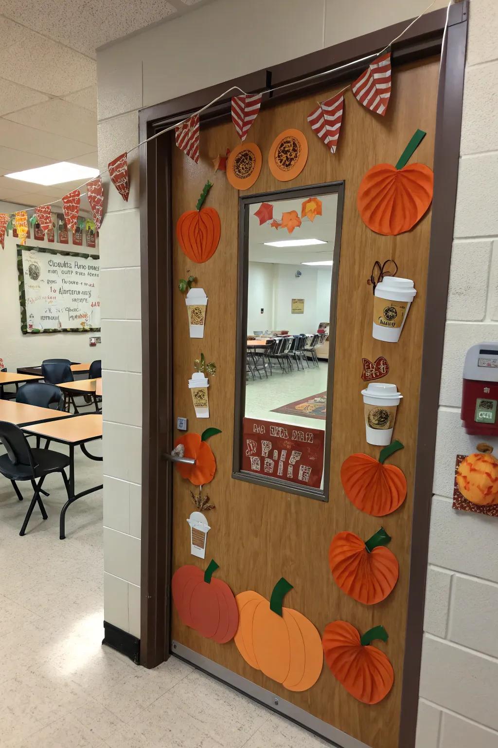 A contemporary Spiced Gourd portal spectacle embracing autumn tastes.