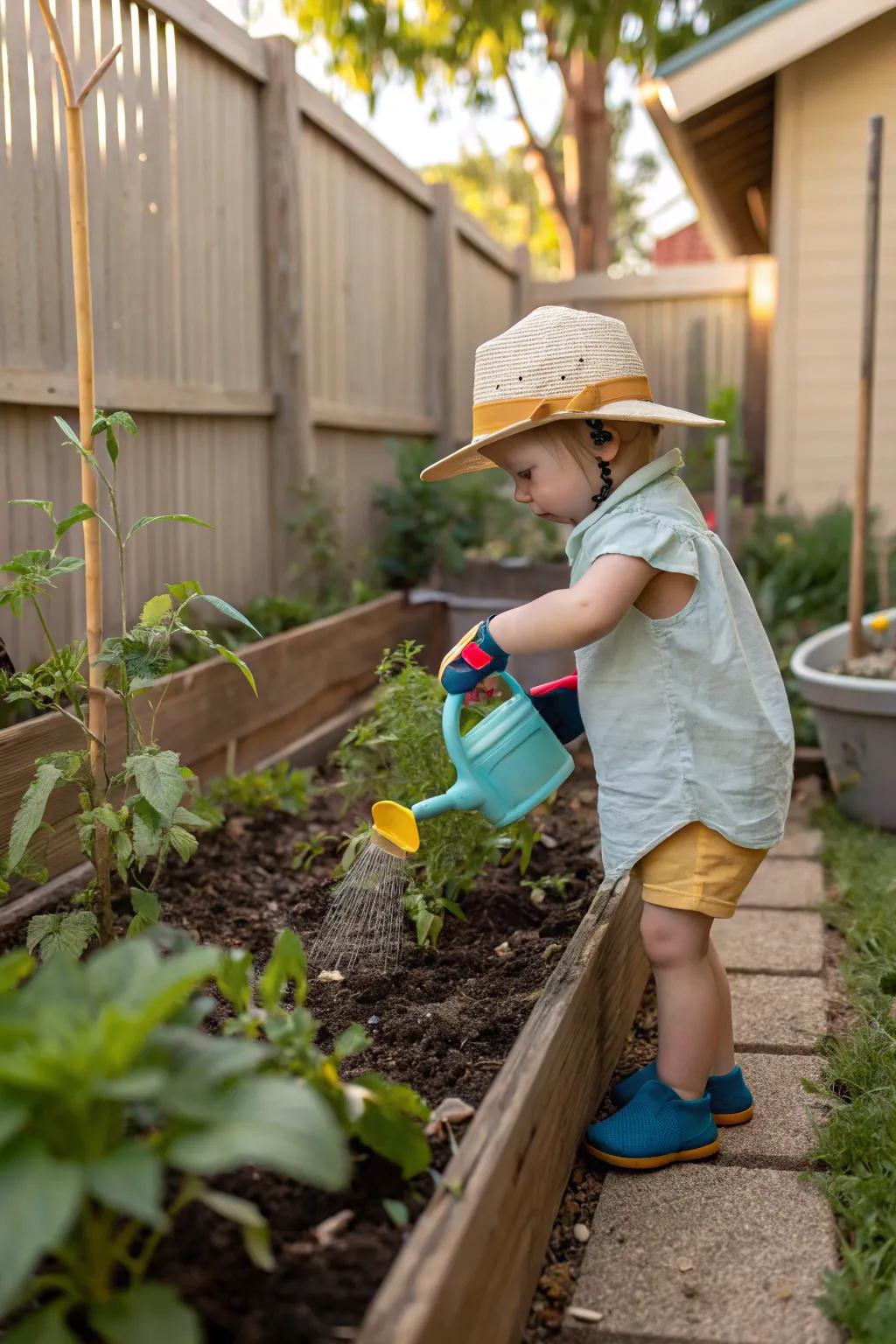 Nurturing a love for nature with planting fun.