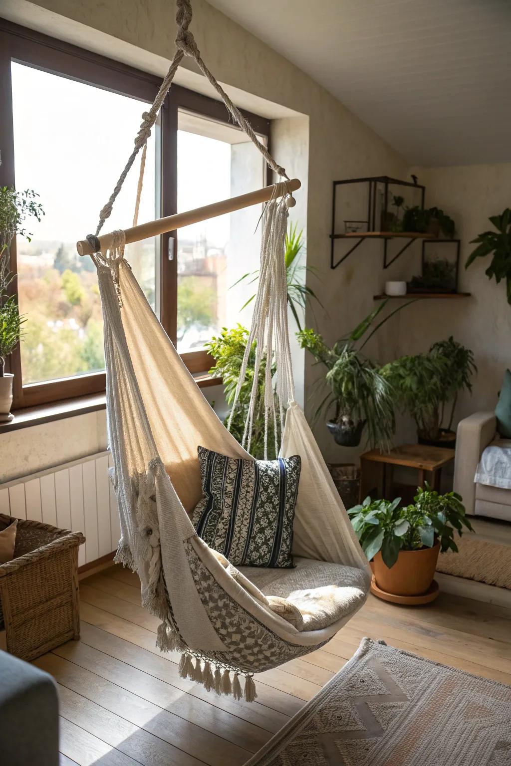 A comforting ambiance is delivered into your space through the usage of outside-inspired elements.