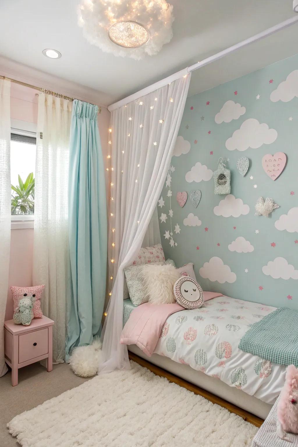 Cumulonimbus formations impart a dreamy and serene sensation to an area.