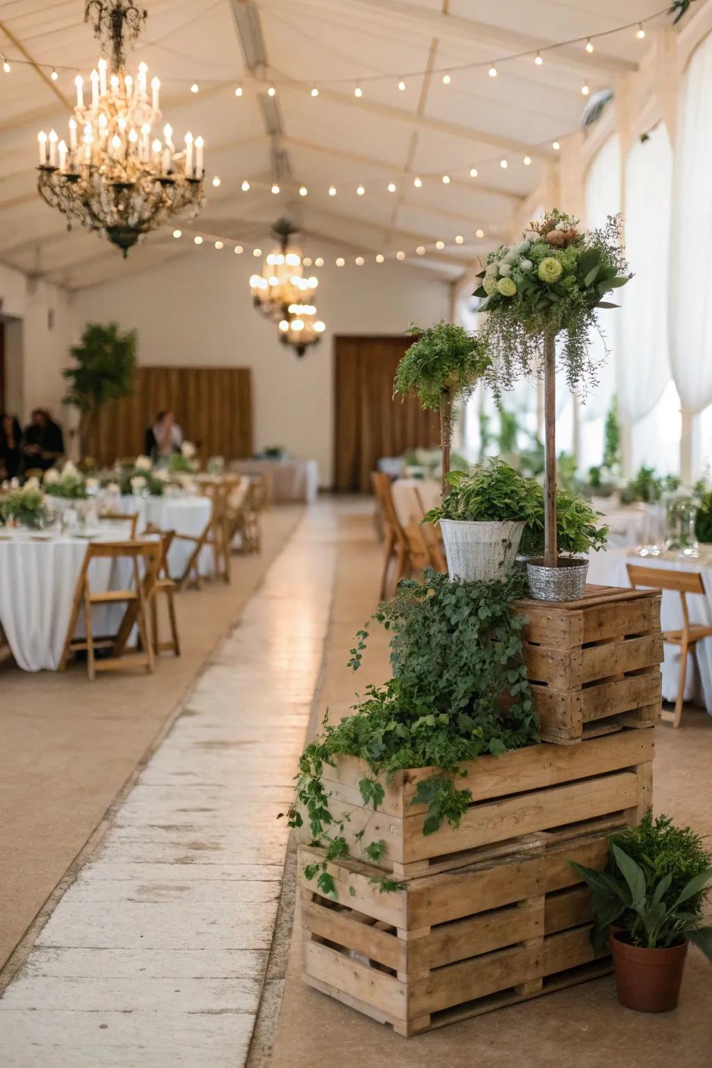 Eco-stylish décor integrates flair with sustainability.