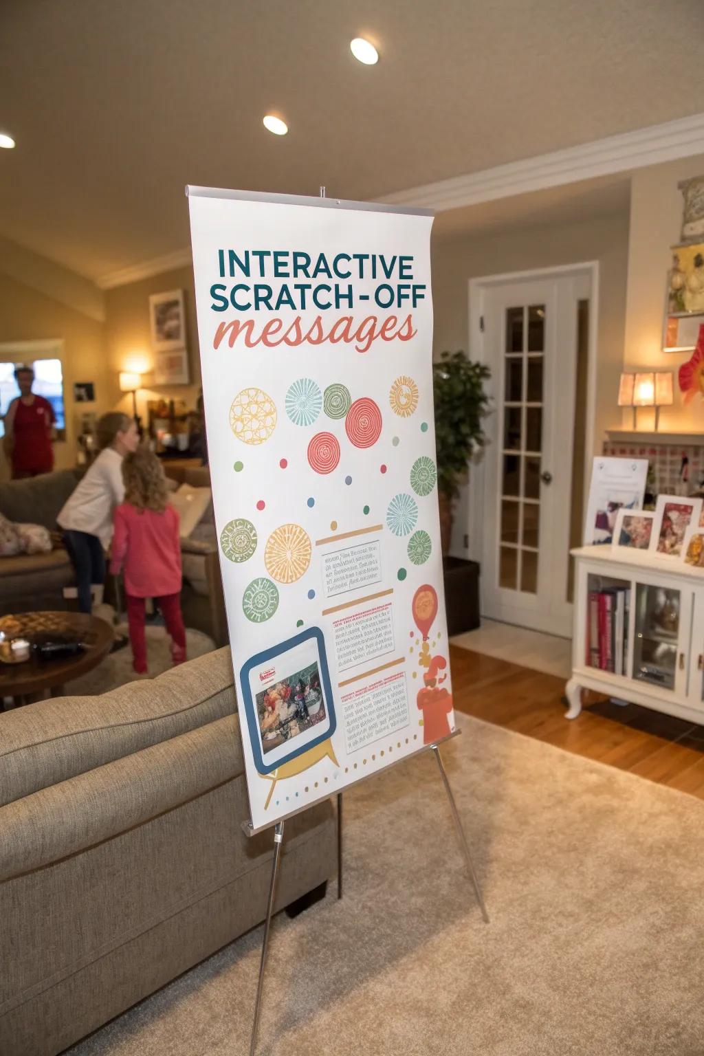Interactive displays offer fun and surprises.
