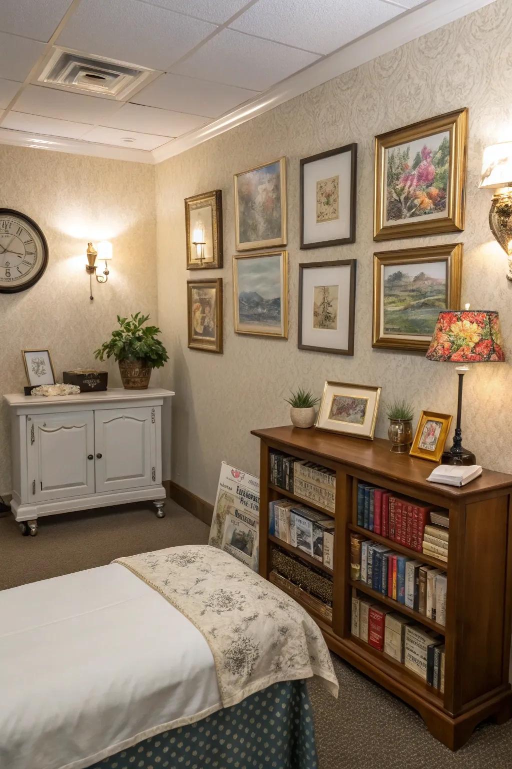 Personal serenity: Infusing your wellness room with your unique signature.