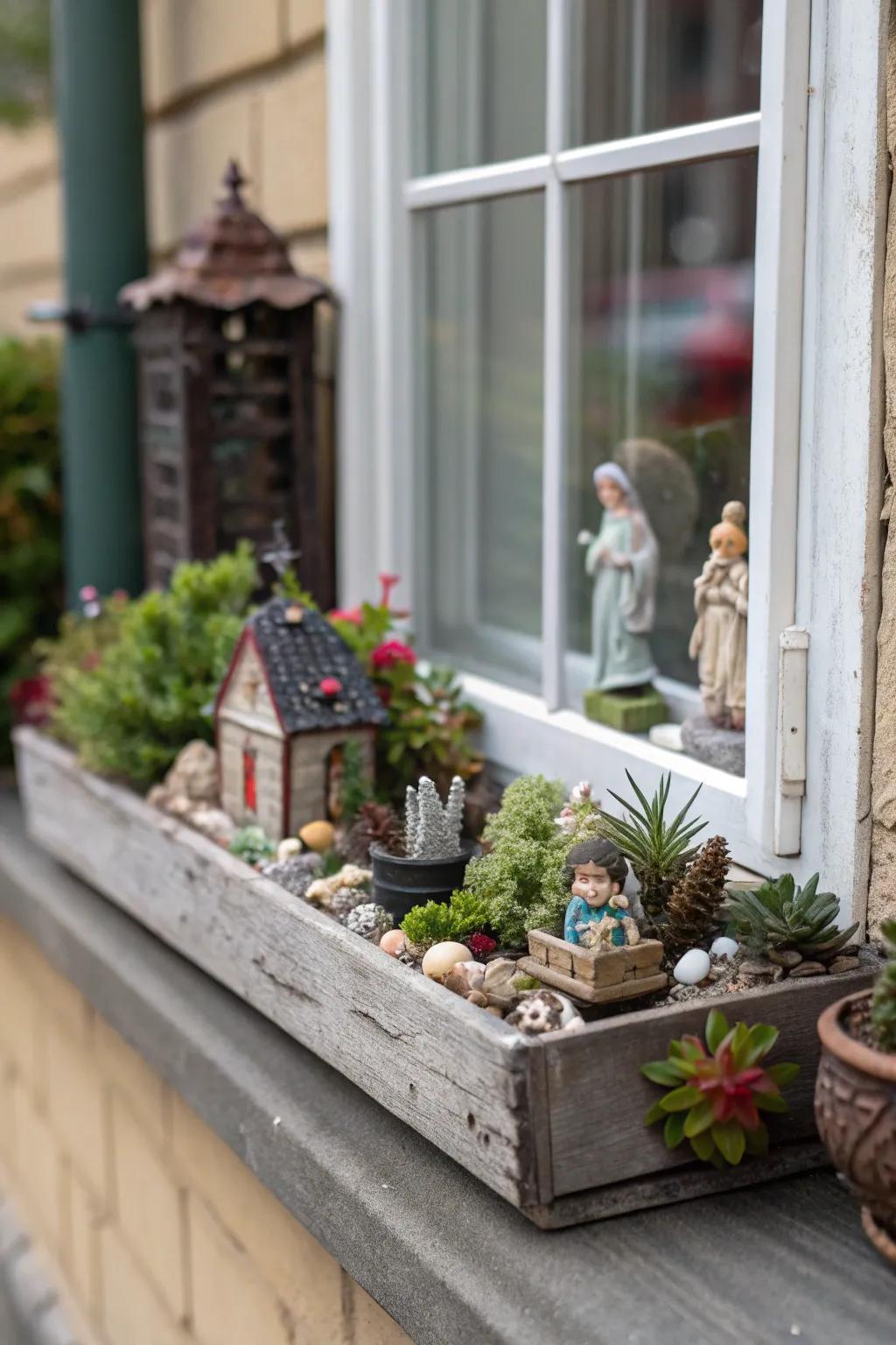 Transform your window box with artistic arrangements