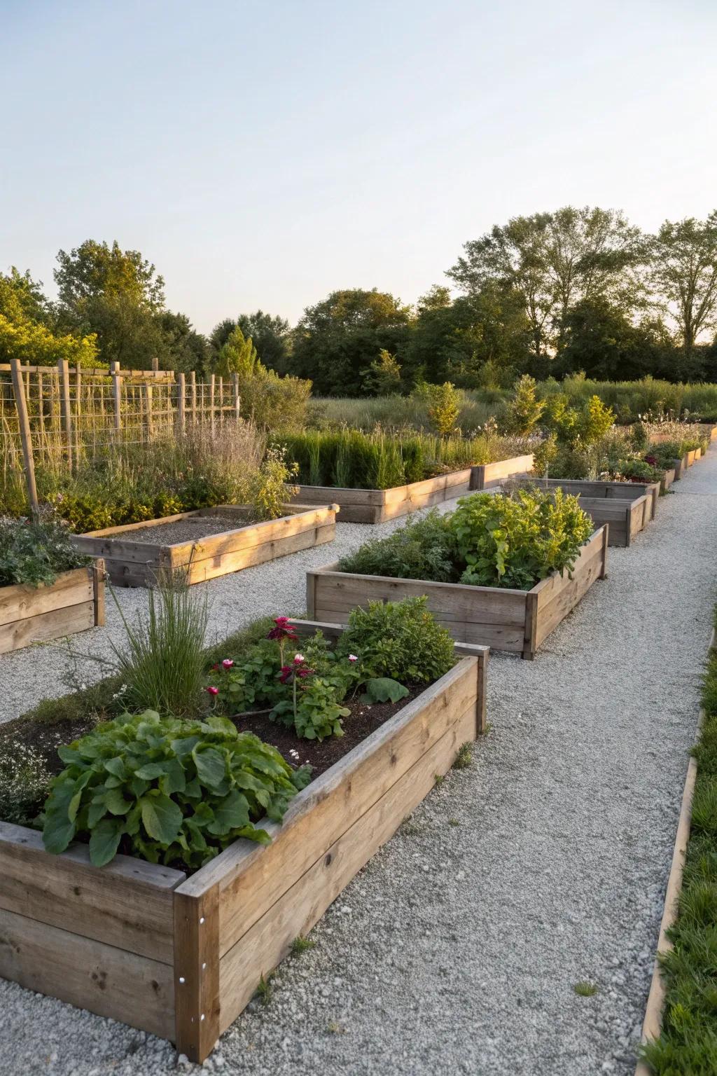 Pathways augment the progression and purpose of your garden.