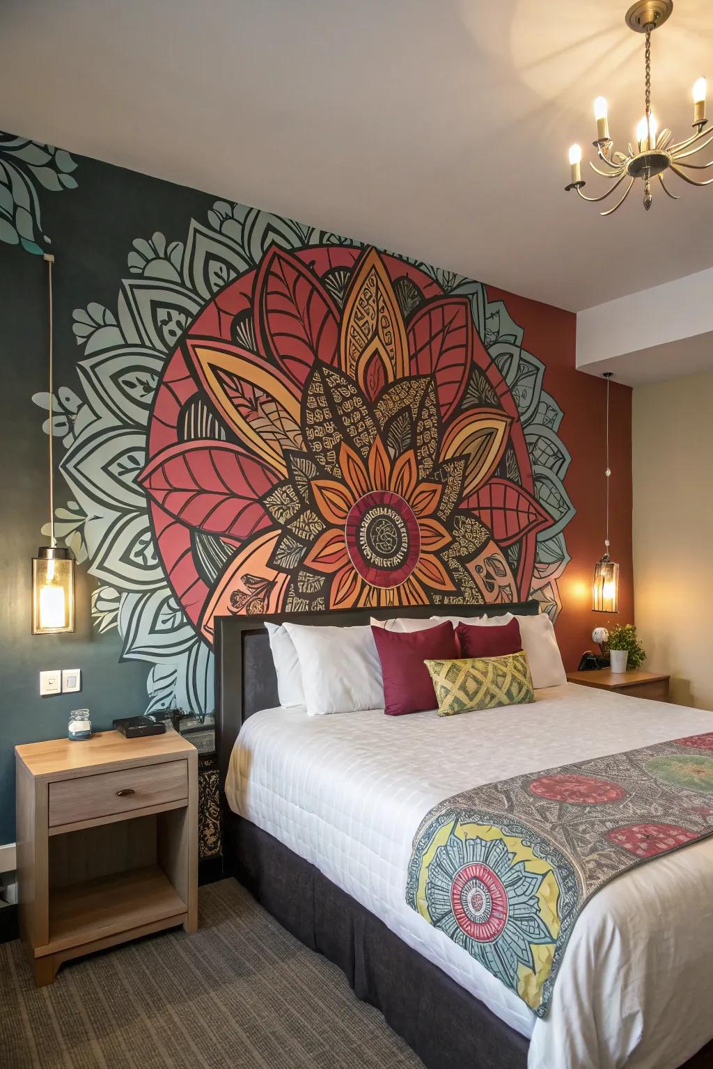 A striking wall art piece transforms your space into art.